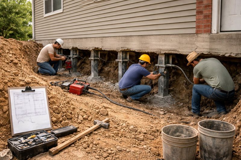 Foundation Repair in Mora, MN