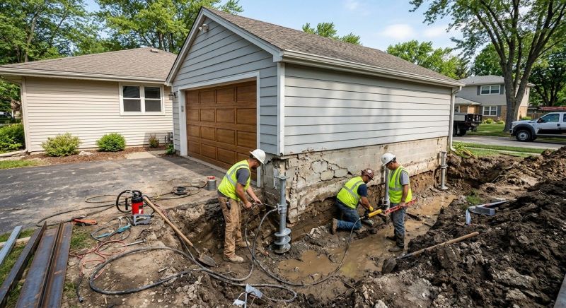 Basement Foundation Repair in Grasston, MN