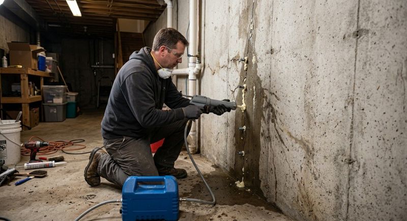 Basement Foundation Repair in Kanabec County, MN