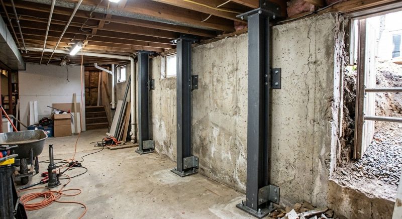 Basement Stabilization in Mora, MN