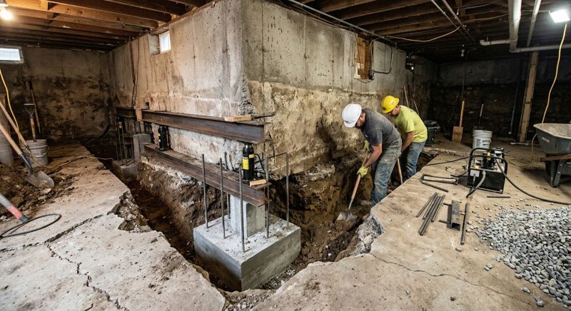 Basement Underpinning in Mora, MN