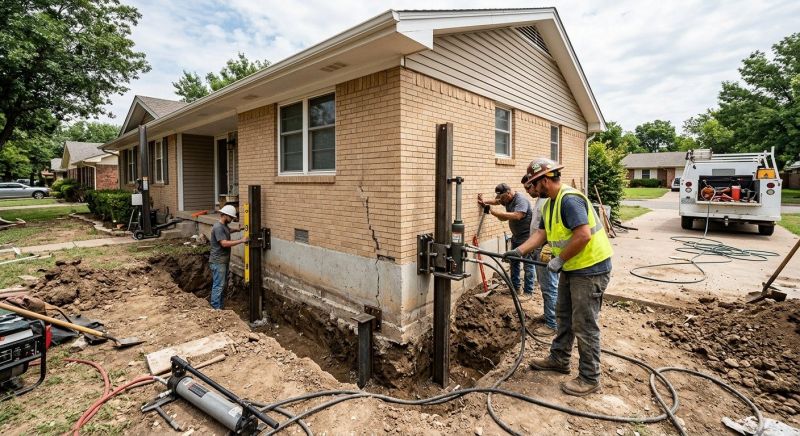 Concrete Foundation Leveling in Brook Park, MN
