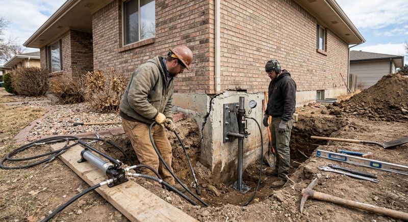Concrete Foundation Repair in Grasston, MN