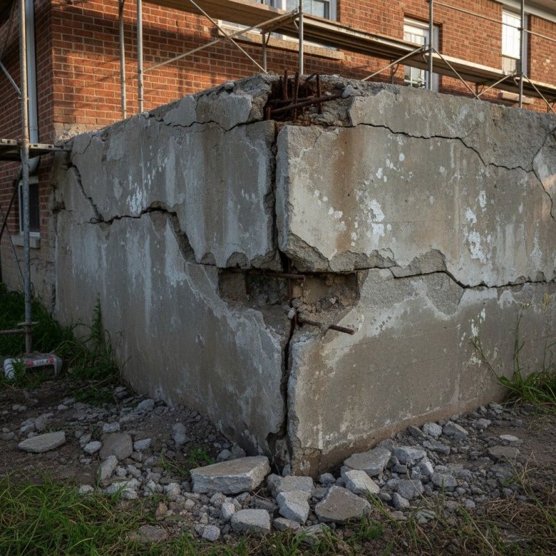 Cracked Foundation Repair in Isanti County, MN
