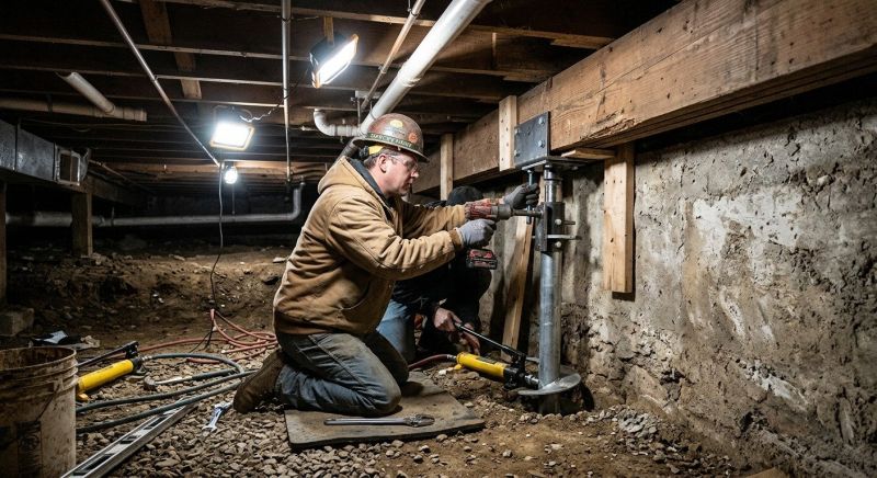 Crawlspace Foundation Repair in Mora, MN