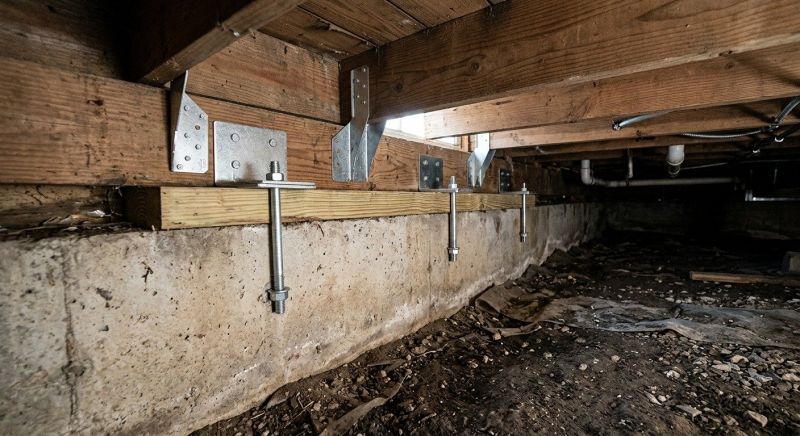 Crawlspace Structural Repair in Mora, MN
