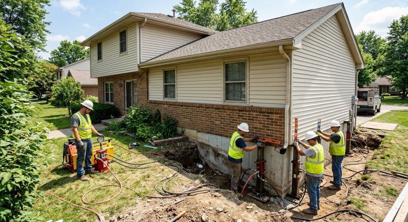 Foundation Jacking in Isanti County, MN