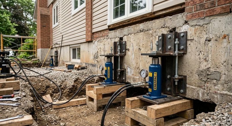 Foundation Jacking in Mora, MN