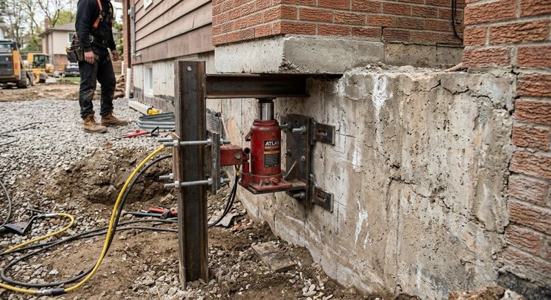Foundation Jacking in Mora, MN