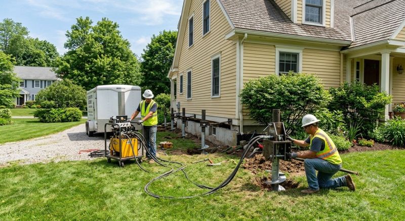 Foundation Lifting in Grasston, MN