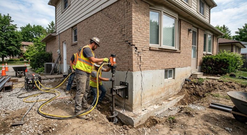 Foundation Lifting in Mora, MN