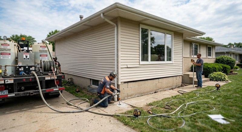 Foundation Lifting in Pine County, MN