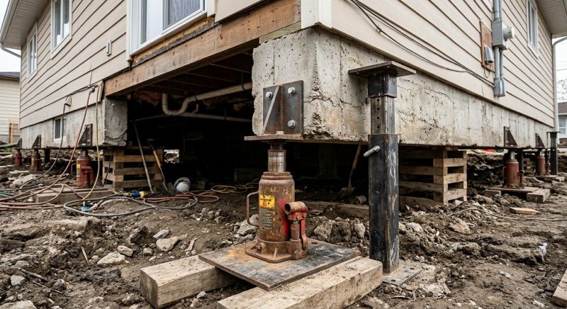 Foundation Lifting in Pine County, MN