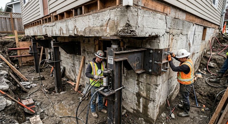 Foundation Lifting in Pine County, MN