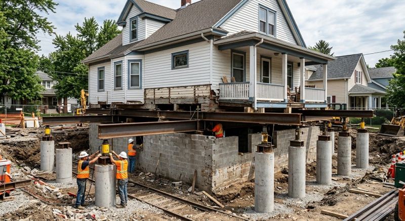 Foundation Raising in Grasston, MN