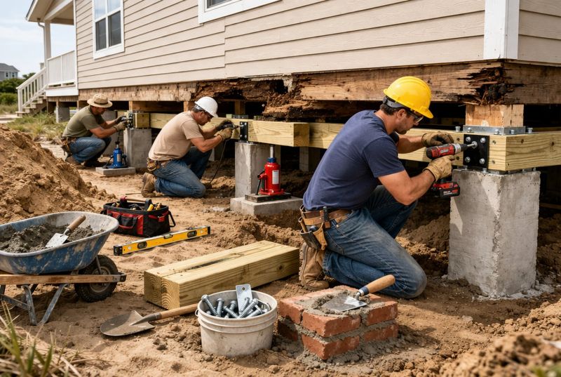 Foundation Raising in Wahkon, MN