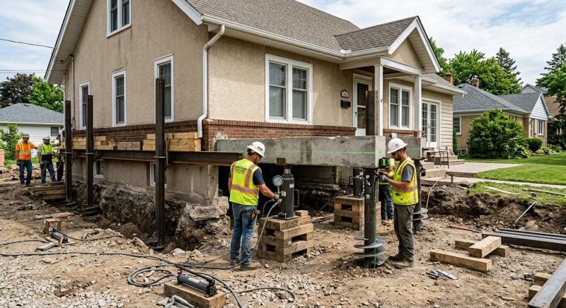 Foundation Releveling in Mora, MN