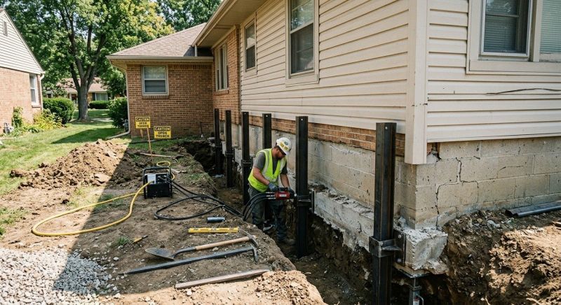 Foundation Renovation in Mora, MN