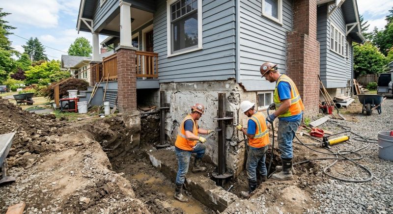 Foundation Renovation in Mora, MN