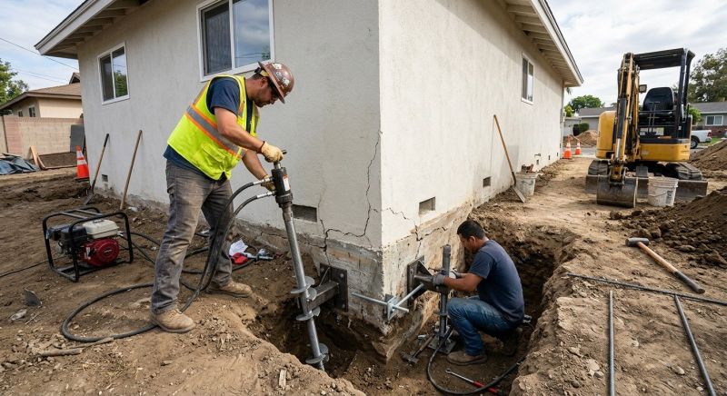 Foundation Stabilizing in Kanabec County, MN