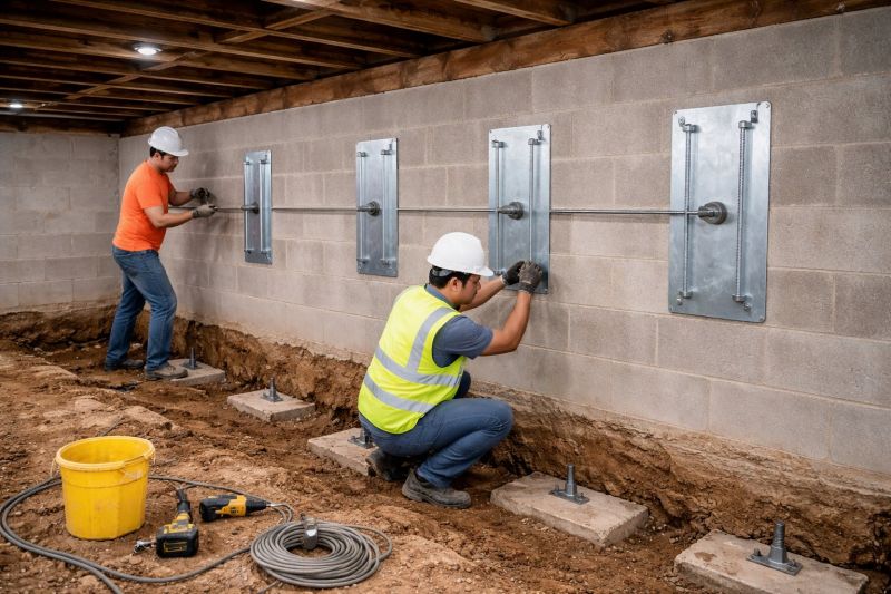 Foundation Stabilizing in Kanabec County, MN