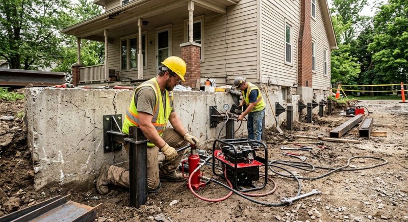 Foundation Stabilizing in Kanabec County, MN