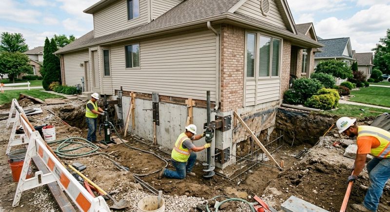 Foundation Strengthening in Mora, MN