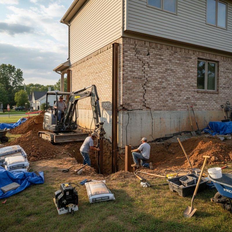 Foundation Structural Repair in Cambridge, MN