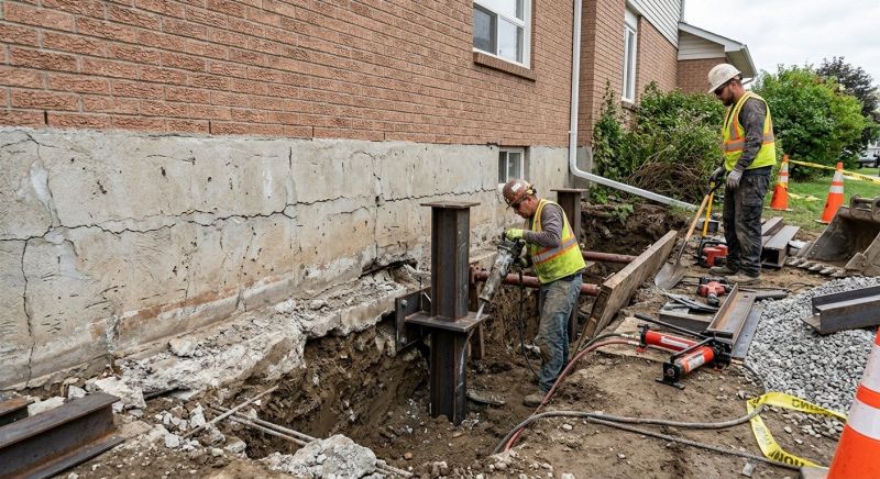 Foundation Structural Repair in Cambridge, MN