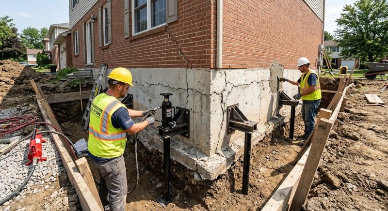 Foundation Structural Repair in Pine County, MN