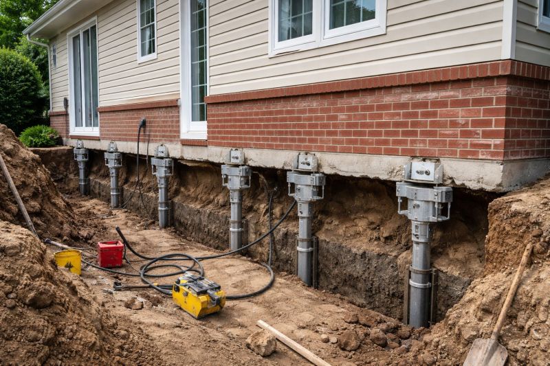 Foundation Underpinning in Mora, MN