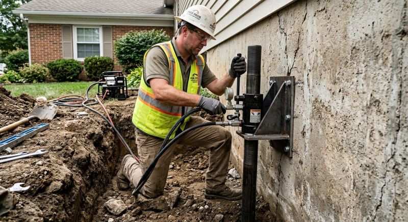 Home Foundation Leveling in Cambridge, MN