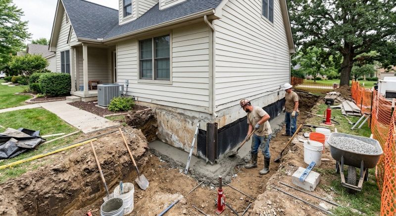 House Foundation Repair in Kanabec County, MN