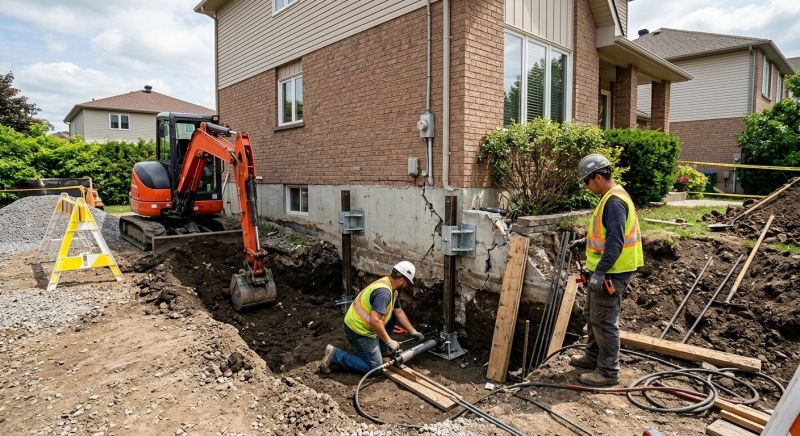 House Foundation Repair in Mora, MN