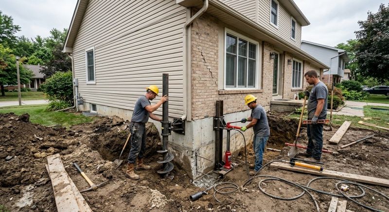 House Foundation Repair in Mora, MN