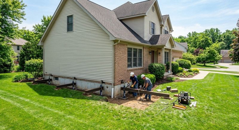 House Leveling in Isanti County, MN