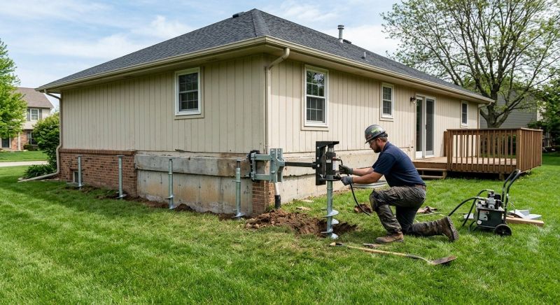 Settling Foundation Service in Cambridge, MN