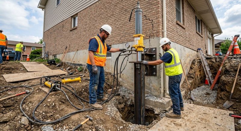 Settling Foundation Service in Mora, MN