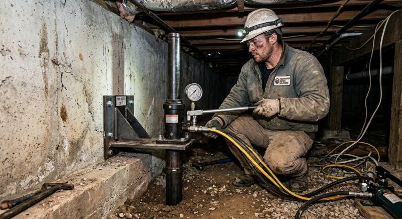 Settling Foundation Service in Pine County, MN