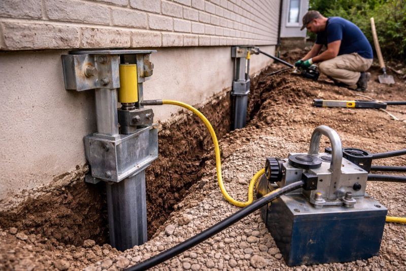 Sinking Foundation Repair in Mora, MN