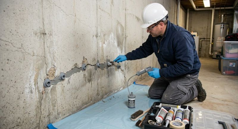Structural Crack Repair in Mora, MN