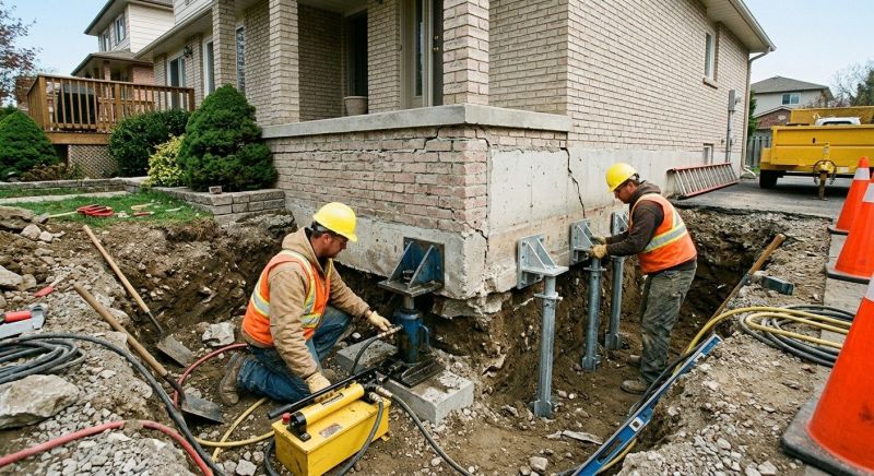 Structural Foundation Repair in Brook Park, MN