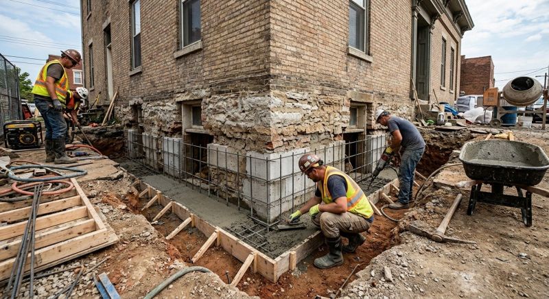 Underpinning Repair in Mora, MN